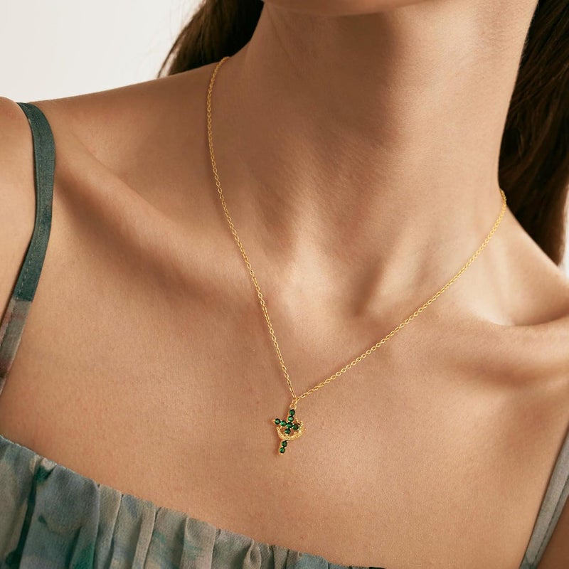 Robaice Upgraded Crown Cross Necklace for Women, 14K Gold Plated Crown Cross Pendant Necklace, Non-Tarnish Faith Jewelry for Women, Christian Religious Gifts for Her - Image 4